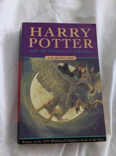 Harry potter first print first edition and the prisoner of azkaban 10987654321