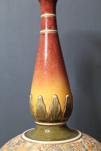 Doulton Lambeth Onion Vase. Slater - Image 4