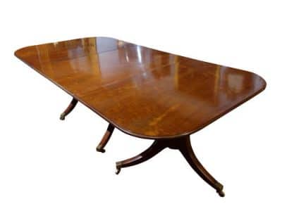 George III Cuban Mahogany Dining Table Antique Furniture 5