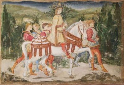 "Procession of the Magi" After Benozzo Gozzoli