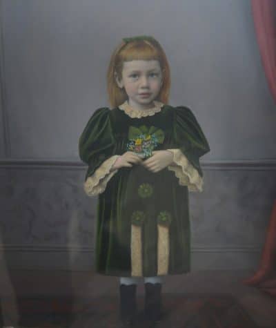 Hand-coloured Portrait Of A Little Girl SAI3267 - Image 4