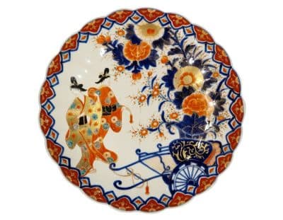 Japanese Imari Charge Antique Ceramics 3