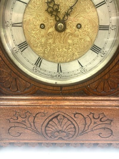 Twin Fusee Bracket Clock