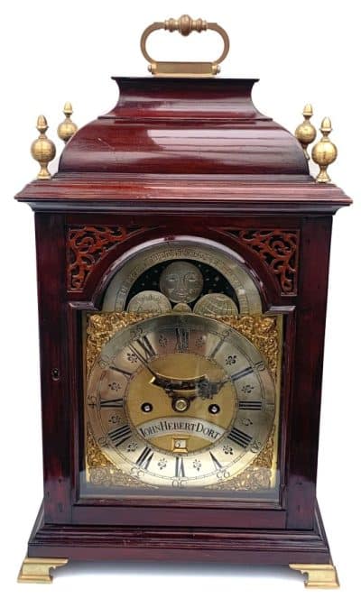 Antique Verge Bell Top Bracket Clock