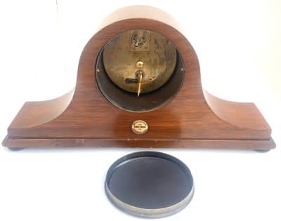 Mahogany Timepiece Mantel Clock