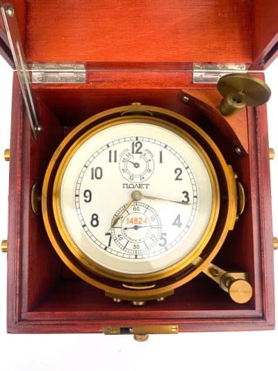 Ships Chronometer Desk Clock