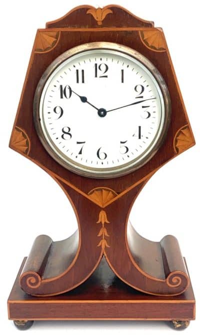 Tulip Cased Mantel Clock