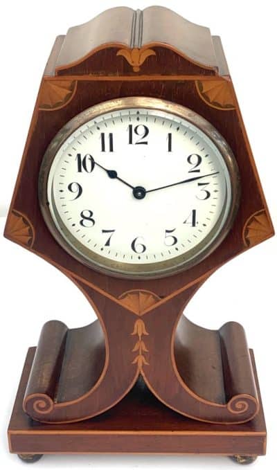 Tulip Cased Mantel Clock