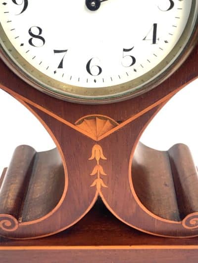 Tulip Cased Mantel Clock