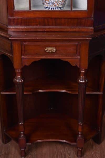 Edwardian Mahogany Corner Cabinet SAI1818 Antique Cupboards 5