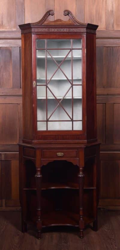 Edwardian Mahogany Corner Cabinet SAI1818 Antique Cupboards 15