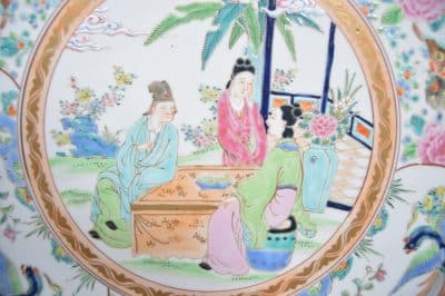 Hand Painted Oriental Charger SAI3292 - Image 9