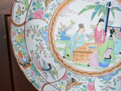 Hand Painted Oriental Charger SAI3292 - Image 6