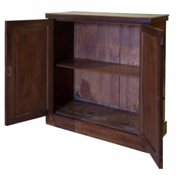 A late Victorian mahogany two door cupboard - Image 2