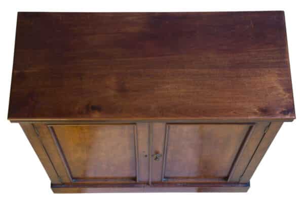 A late Victorian mahogany two door cupboard - Image 5