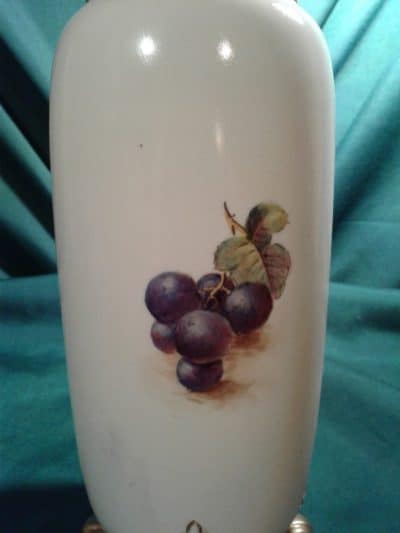 SOLD Worcester fallen fruits vase Antiques Scotland Antique Art 5