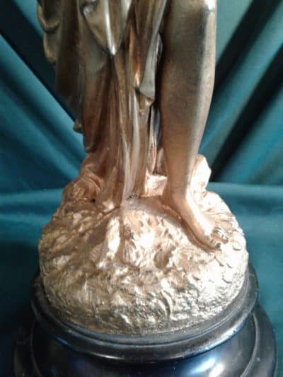 Gilt metal Art Nouveau figure Antiques Scotland Antique Art 6