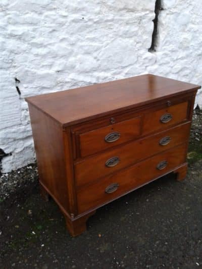 SOLD Georgian mahogany bachelor chest of drawers 18th Cent Antique Chest Of Drawers 6