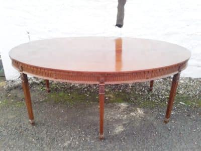 Robert Adam styled American Cherry Communion Table American Cherrywood table Antique Tables 3