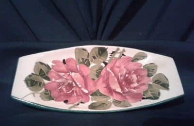 Scottish Wemyss Roses dish Antiques Scotland Antique Ceramics 3