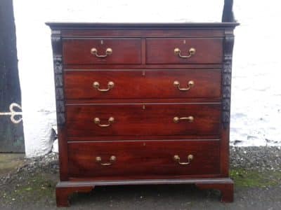 Victorian mahogany chest of drawers. Marsh Jones & Cribb antique chest of drawers Antique Chest Of Drawers 4