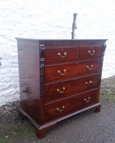 Victorian mahogany chest of drawers. Marsh Jones & Cribb antique chest of drawers Antique Chest Of Drawers 3