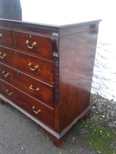 Victorian mahogany chest of drawers. Marsh Jones & Cribb antique chest of drawers Antique Chest Of Drawers 5