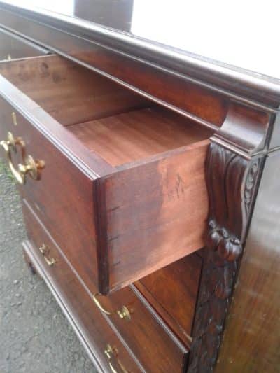 Victorian mahogany chest of drawers. Marsh Jones & Cribb antique chest of drawers Antique Chest Of Drawers 7