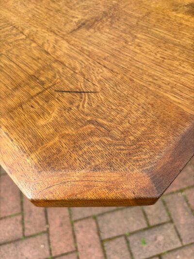 Brynmawr Arts & Crafts Oak Refectory Dining Table - Image 7