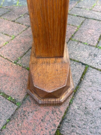 Brynmawr Arts & Crafts Oak Refectory Dining Table - Image 4