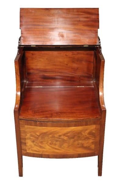 Regency Mahogany Commode 19th century Antique Cabinets 7