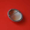 Vintage Silver Cameo Brooch / Pendant - Boxed - Image 6