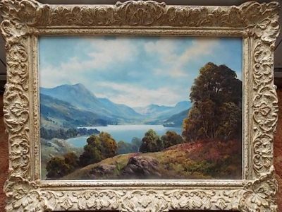 SOLD Douglas Falconer Oil painting. ( 1913-2004 ) Scottish Antiques Scotland Antique Art 3