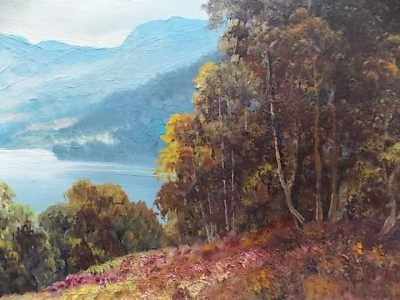 SOLD Douglas Falconer Oil painting. ( 1913-2004 ) Scottish Antiques Scotland Antique Art 5