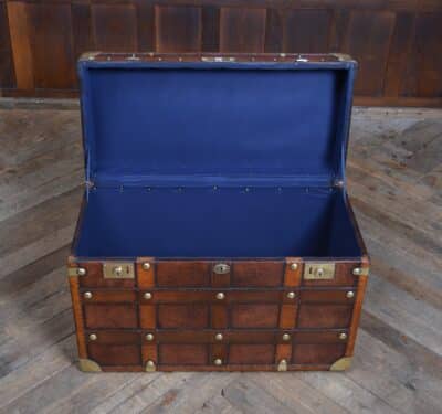 Royal Marines Officers Trunk SAI3323 trunk Antique Boxes 12