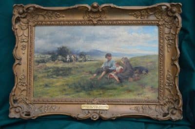 William Darling MacKay RSA (1844-1924) Oil 19th century Antique Art 6