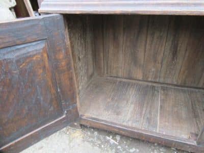 SOLD Georgian oak plate back dresser 18th Cent Antique Sideboards, Dressers. 7