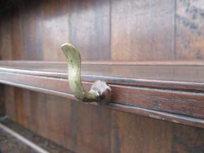 SOLD Georgian oak plate back dresser 18th Cent Antique Sideboards, Dressers. 5