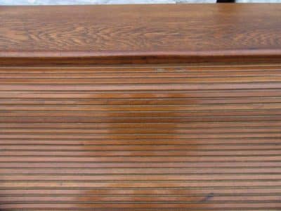 SOLD Edwardian Lebus Oak Roll Top Desk Andrew Christie Antique Desks 6