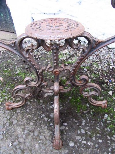 SOLD 20th century pr of cast iron tree stands Antiques Scotland Miscellaneous 4