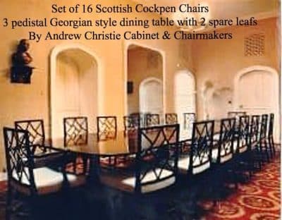 Andrew Christie Cabinet and Chairmakers.