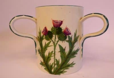 A Wemyss ware pottery Tyg. Thistles. Antiques Scotland Antique Ceramics 5