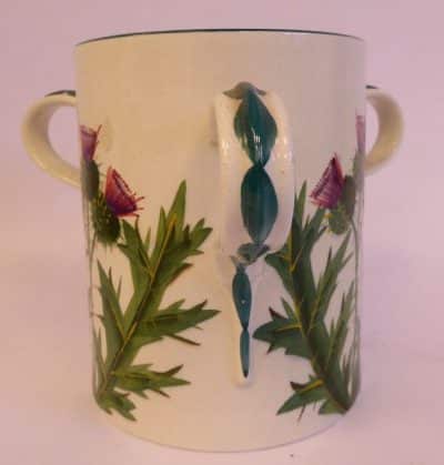 A Wemyss ware pottery Tyg. Thistles. Antiques Scotland Antique Ceramics 6