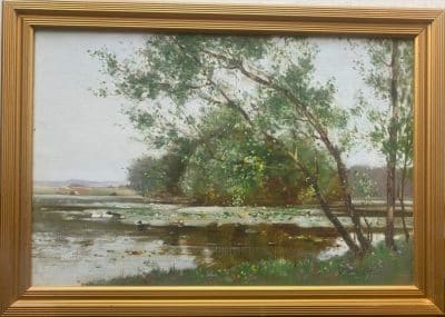 George Neil (1885-1930) Oil painting Antiques Scotland Antique Art 4