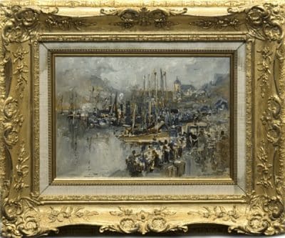 SOLD Mason Hunter RSW ARSA (Scottish 1854-1921) Oil Painting. Antiques Scotland Antique Art 3