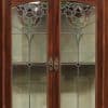 Art Nouveau mahogany inlaid display cabinet - Image 2