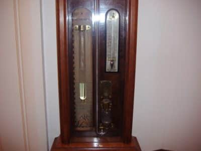 SOLD  ANTIQUE ADMIRAL FITZROY BAROMETER c. 1870 - Image 5