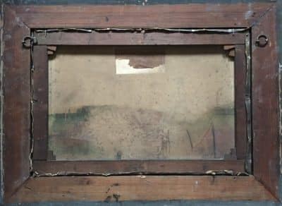 SOLD James Thwaite Irving. Oil on canvas James Thwaite Irving Antique Art 8