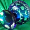 Victorian Bristol Blue cut glass Fruit Bowl - Image 2