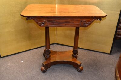 William 1Vth Mahogany Side Table Antique Tables 10